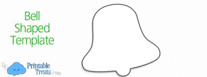 Bell Shaped Template — Printable Treats.com