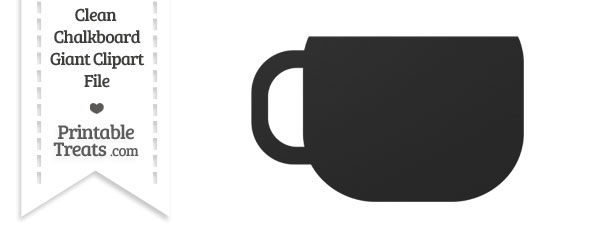 Free Printable Coffee Cup Stencils — Printable Treats.com