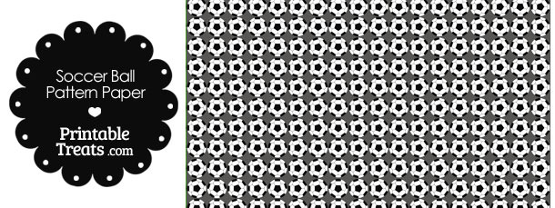 grey soccer ball pattern digital scrapbook paper printable treats com soccer ball paper