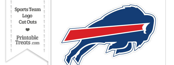 Large Buffalo Bills Logo Cut Out