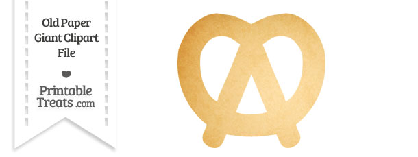 Free Pretzel Template — Printable Treats.com