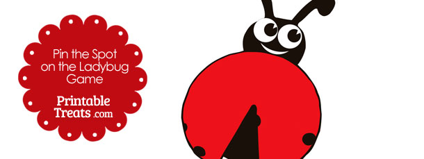 Pin the Spot on the Ladybug Game — Printable Treats.com