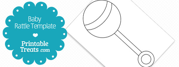 Printable Baby Rattle Template — Printable Treats.com