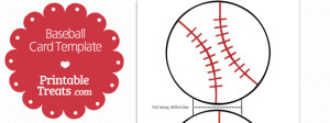 Printable Baseball Card Template — Printable Treats.com