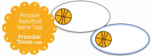 Printable Basketball Name Tags — Printable Treats.com