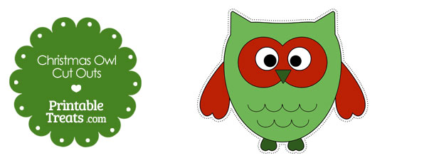 Printable Owl Shape Template — Printable Treats.com