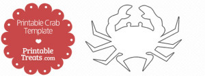 Printable Crab Template — Printable Treats.com