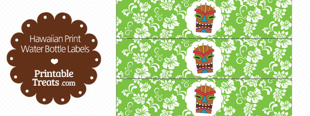 free-printable-green-hawaiian-print-water-bottle-labels