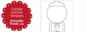Printable Gumball Machine Template — Printable Treats.com