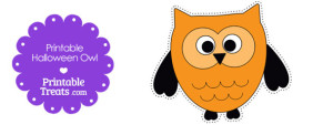 Printable Halloween Owl — Printable Treats.com