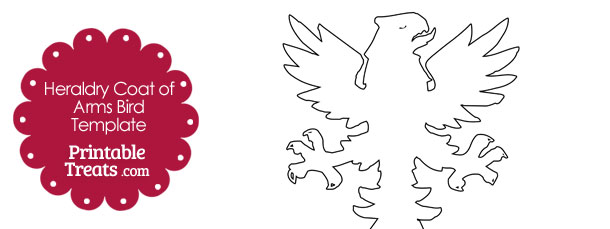 Printable Heraldry Coat Of Arms Bird Printable Treats printable-heraldry-coat-of-arms-bird-printable-treats