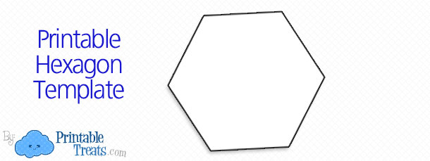 Printable Hexagon Template Printable Treats