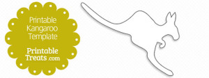 Printable Kangaroo Template — Printable Treats.com