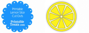 Printable Lemon Cut Outs — Printable Treats.com