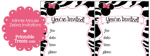 free-printable-minnie-mouse-zebra-invitations