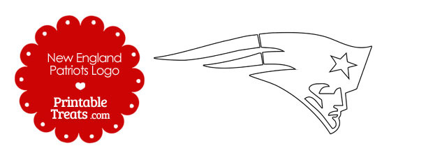 Printable New England Patriots Logo Stencil — Printable Treats.com