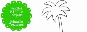 Printable Palm Tree Template — Printable Treats.com
