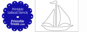 Printable Sailboat Stencils — Printable Treats.com