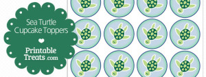 Printable Turtle Name Tags — Printable Treats.com