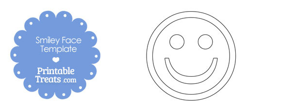 Printable Smiley Face Template