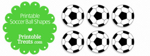 Printable Soccer Ball Shapes — Printable Treats.com