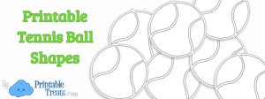 Printable Tennis Balls — Printable Treats.com