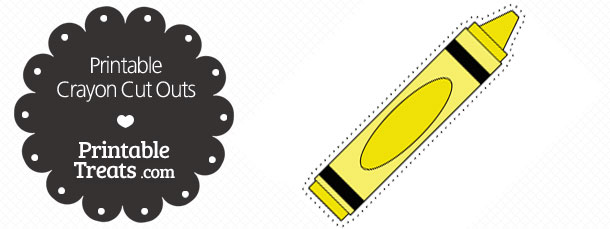 yellow crayon clipart - photo #28