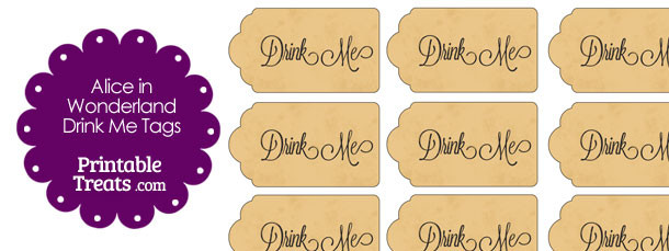 free-vintage-alice-in-wonderland-drink-me-tags