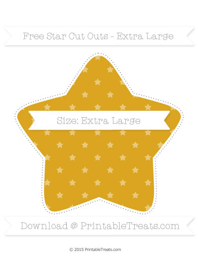 gold star pattern extra large star cut outs printable treats com
