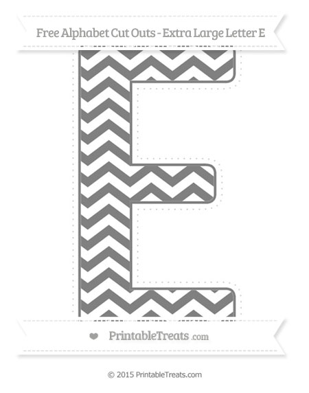 Large Printable Cut Out Letters Alphabet Template Free