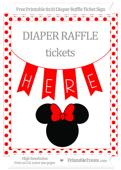 raffle sign ideas
