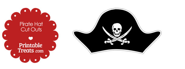 Printable Pirate Hat Pattern — Printable Treats.com