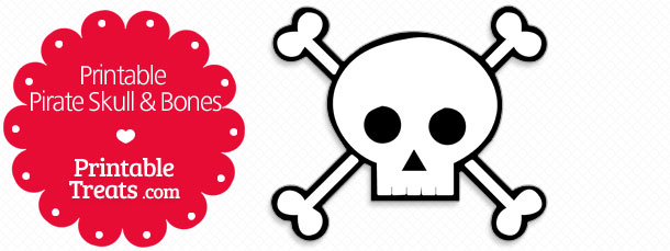 Printable Skull And Crossbones Printable Treats