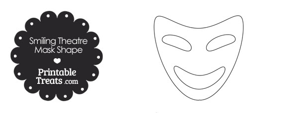 Theatre Mask Pattern Theatre Mask Template , Theatre Masks Templates – SQVP