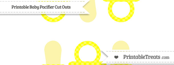 Baby Pacifier Template
