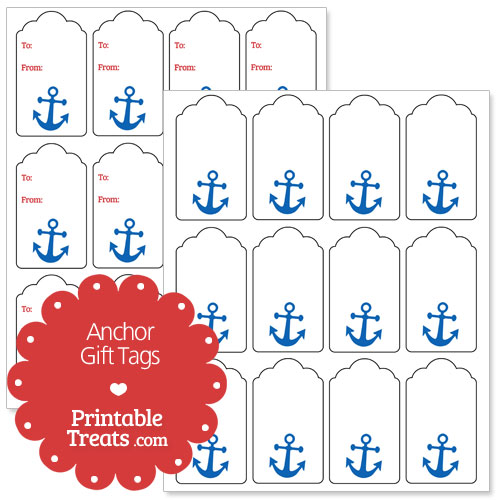 anchor gift tags