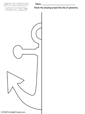 anchor symmetry drawing worksheet