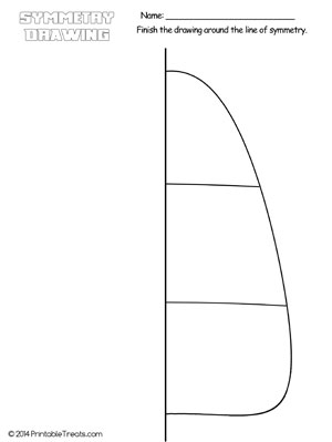 candy corn symmetry drawing worksheet