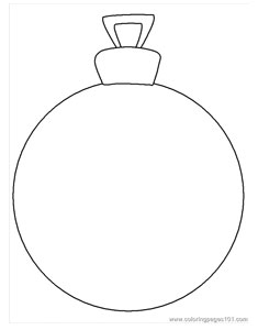 25 Christmas Ornament Coloring Sheets to Print — Printable Treats.com