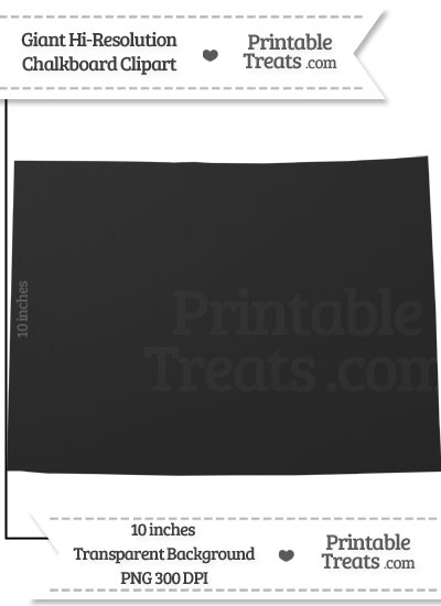 Clean Chalkboard Giant Colorado State Clipart from PrintableTreats.com
