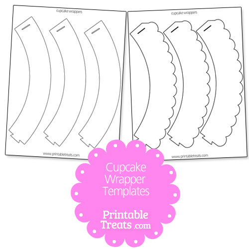 cupcake wrapper template