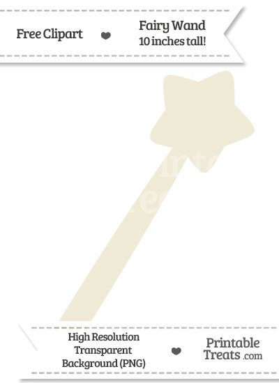 Eggshell Fairy Wand Clipart from PrintableTreats.com