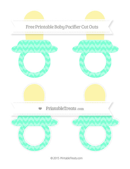 Baby Pacifier Template Printable