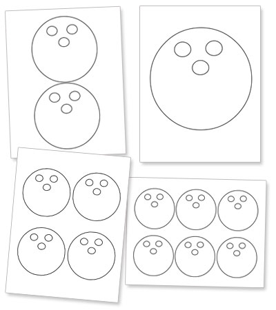 sphere template printable