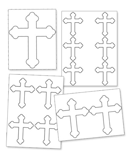 free printable christian crosses