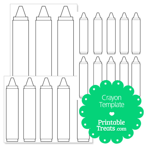 Free Printable Crayon Template — Printable