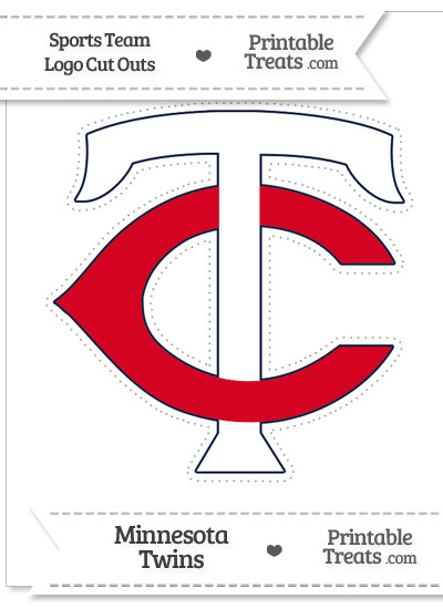 Large Minnesota Twins Logo Cut Out — Printable Treats.com