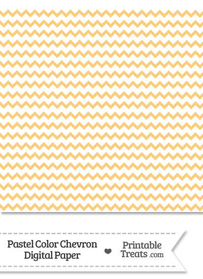 Pastel Light Orange Chevron Digital Scrapbook Paper from PrintableTreats.com
