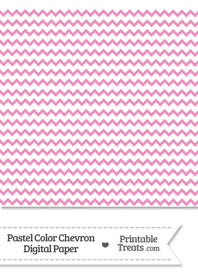 Pastel Pink Chevron Digital Scrapbook Paper from PrintableTreats.com