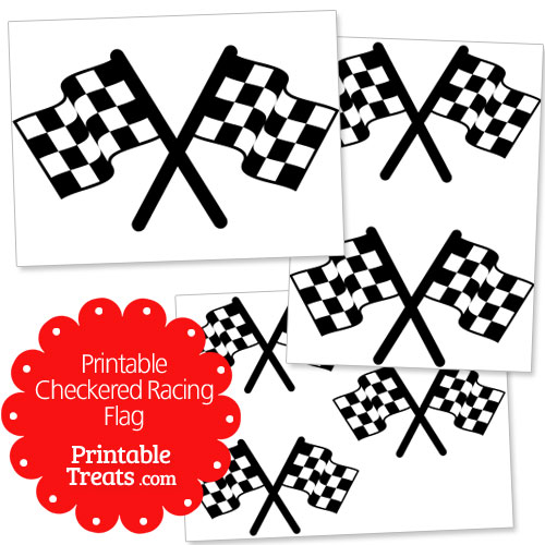 printable checkered racing flag